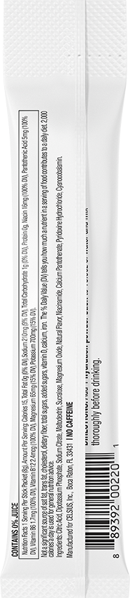 Fruit Punch – Product's Back Label